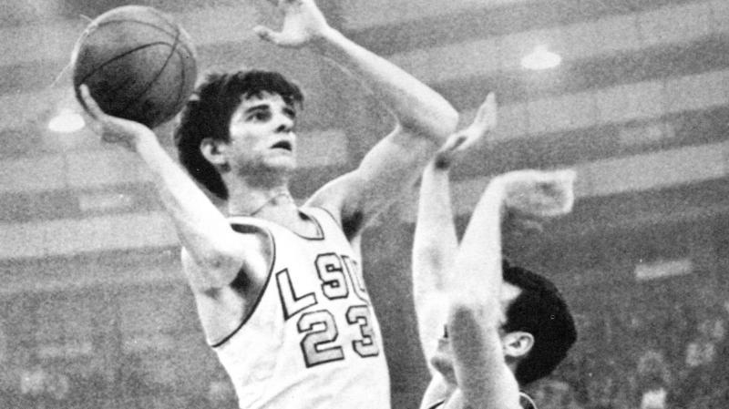 LSU's Pete Maravich is men's college basketball's all-time scoring leader.