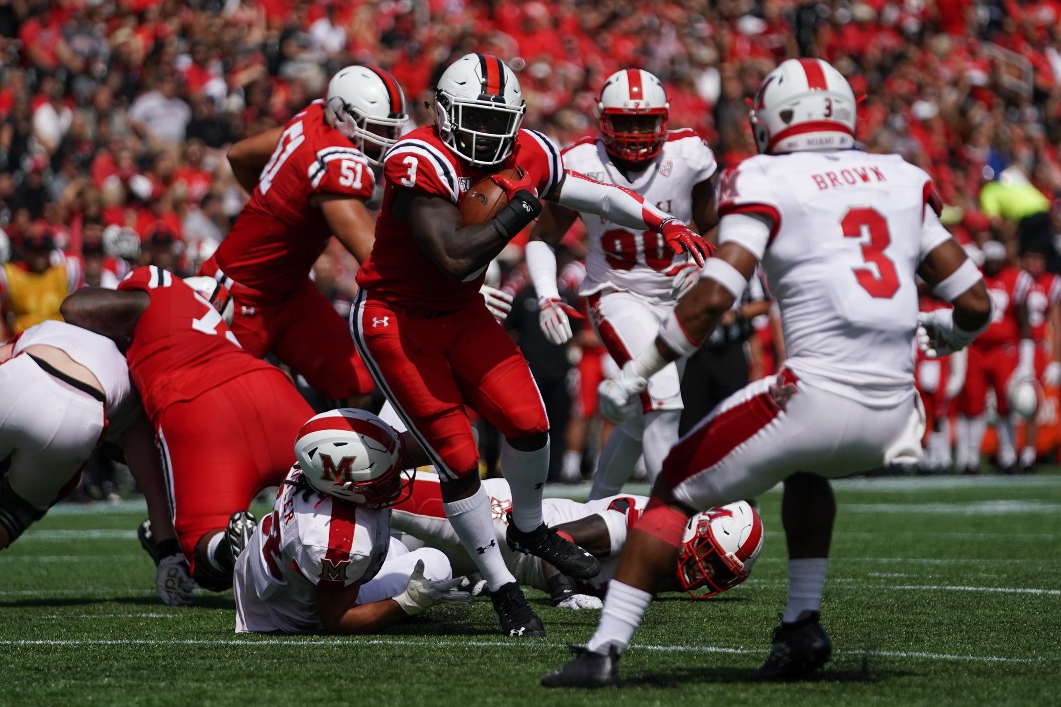 Cincinnati topped Miami (OH) 35-13.
