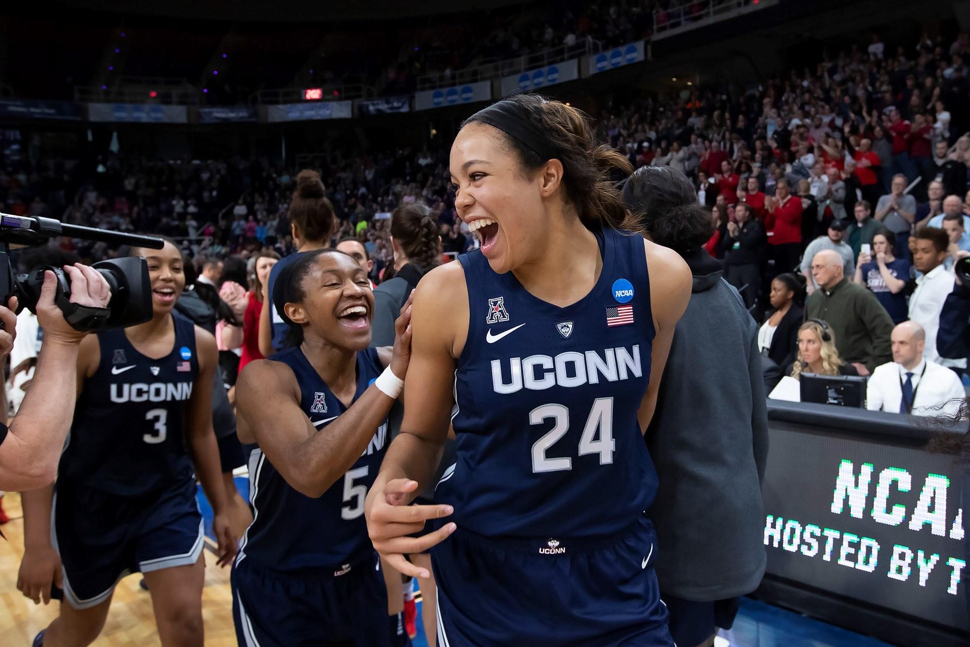 Former UConn great Napheesa Collier.